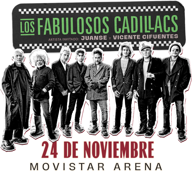 Los Fabulosos Cadillacs en Chile Los líderes del ska argentino